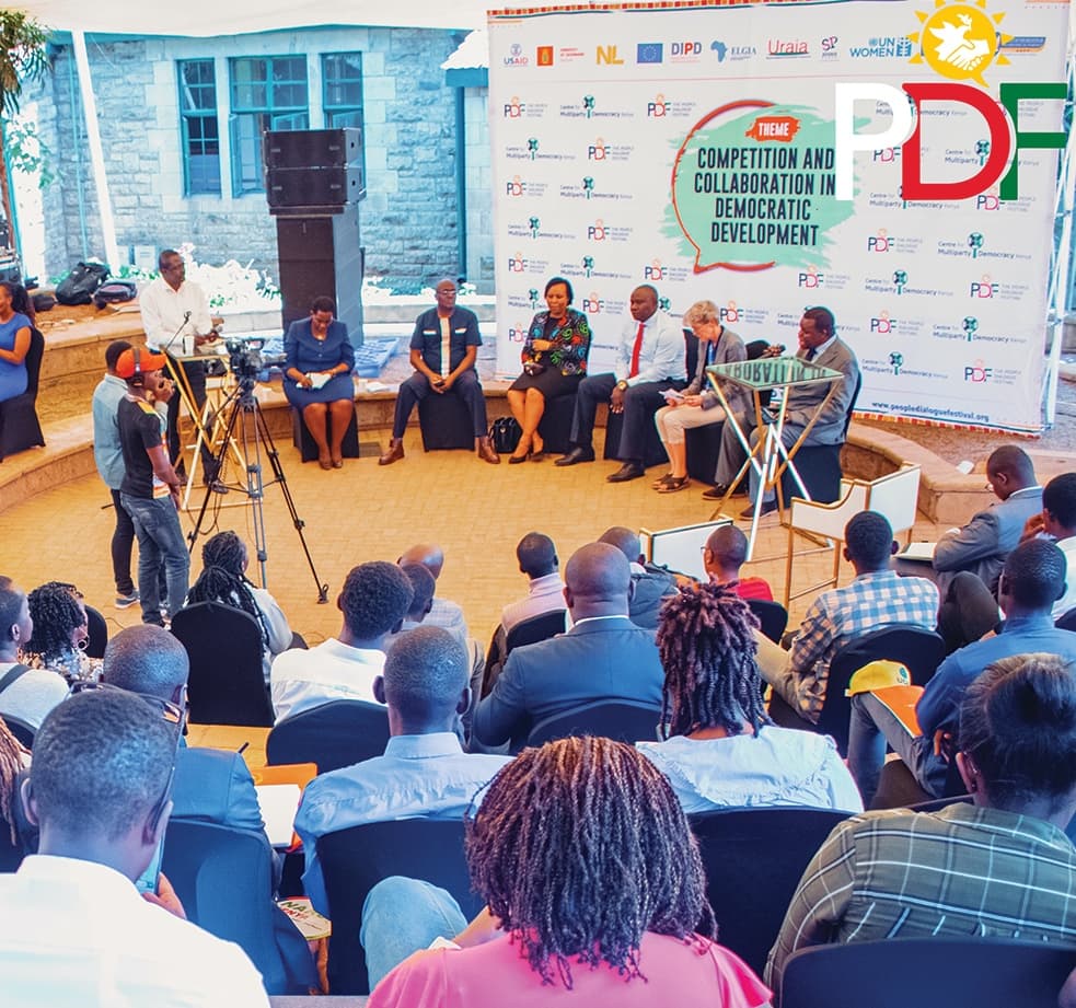 Screenshot of People Dialogue Festival project